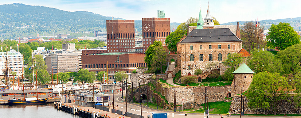 Promenade von Oslo